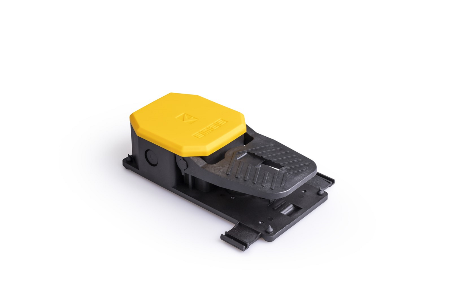 PDN Series w/o Protection 1NO+1NC Single Yellow Plastic Foot Switch - PDNS11BX10
