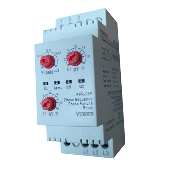 Phase Protection Relay – 4 functions (3Ph without N) - PPR-06F