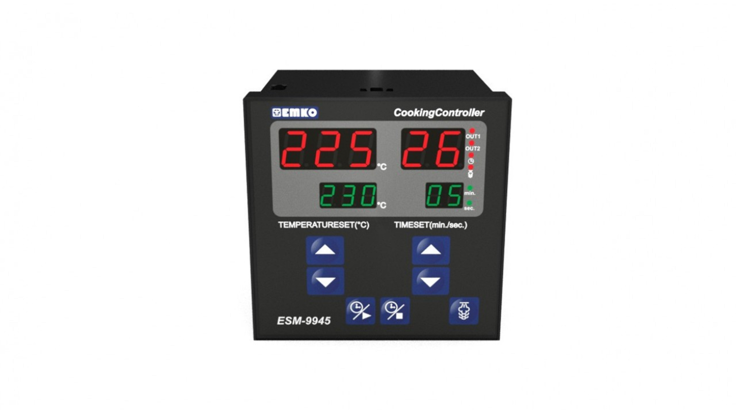 Cooking Controllers (96 X 96 mm) with Steam Output - ESM-9945.1.03.0.1/01.01/1.0.0.0