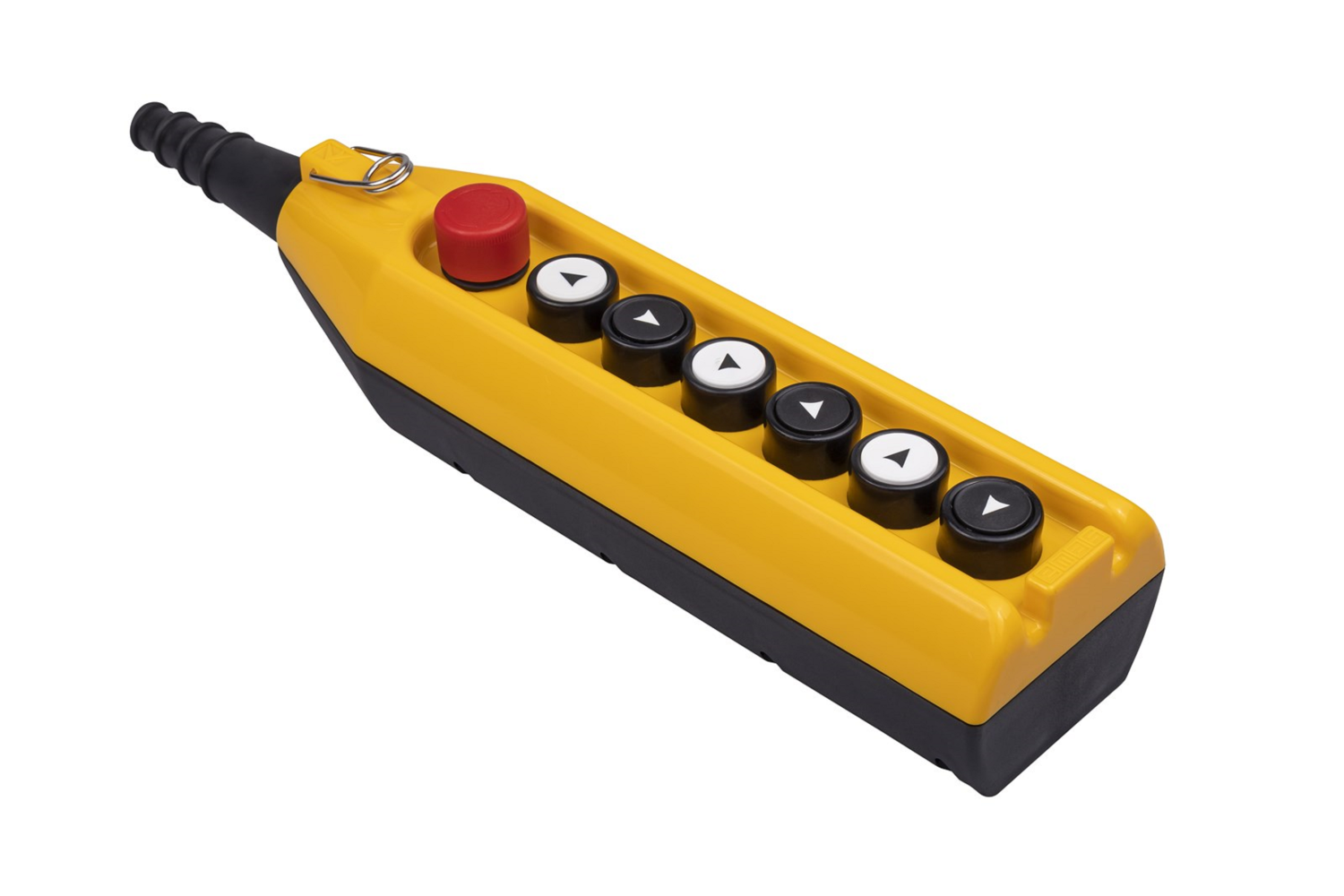 PV Series 7 Hole Single Speed 1NC Emergency Stop Crane Pendant Station - PV7E30B222