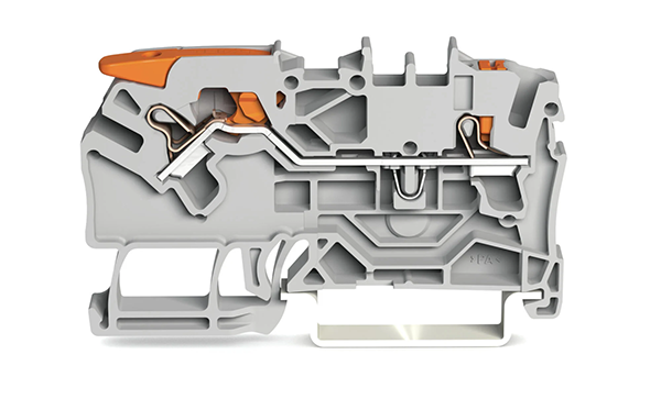 2-conductor through terminal block | 2102-5201